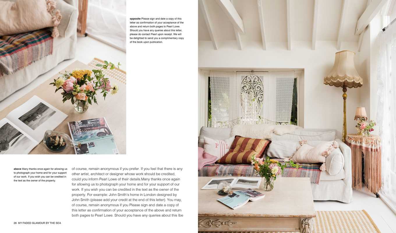 Faded Glamour by the Sea by Pearl Lowe - Trouvaille Imports