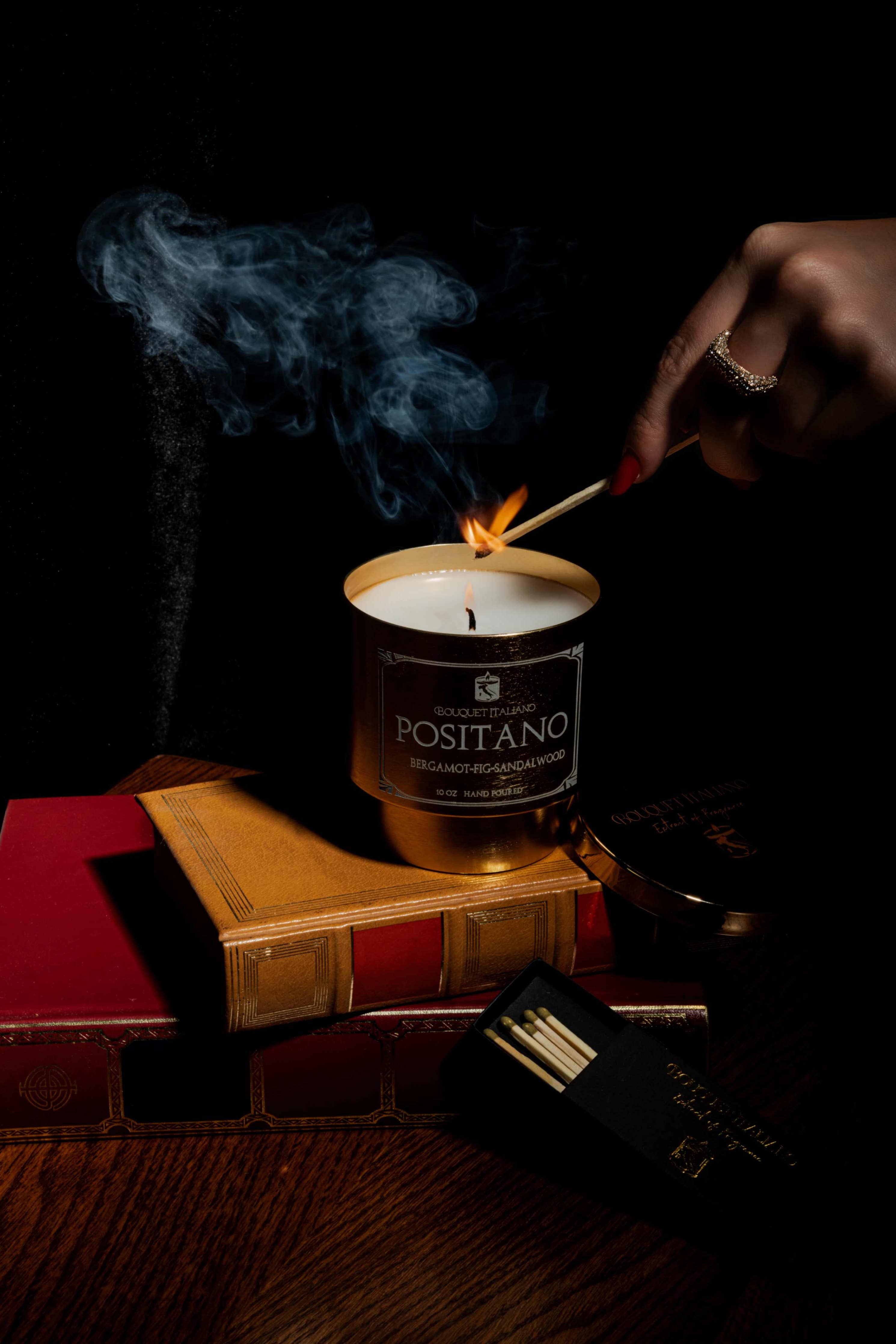 Positano Luxury Scented Candle – Italian-Inspired - Trouvaille Imports