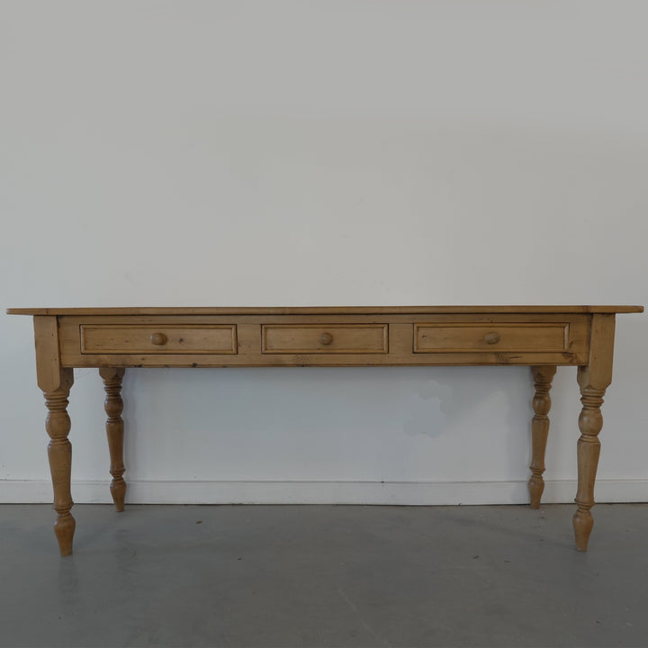 English Circa 1820 Pine Serving Table