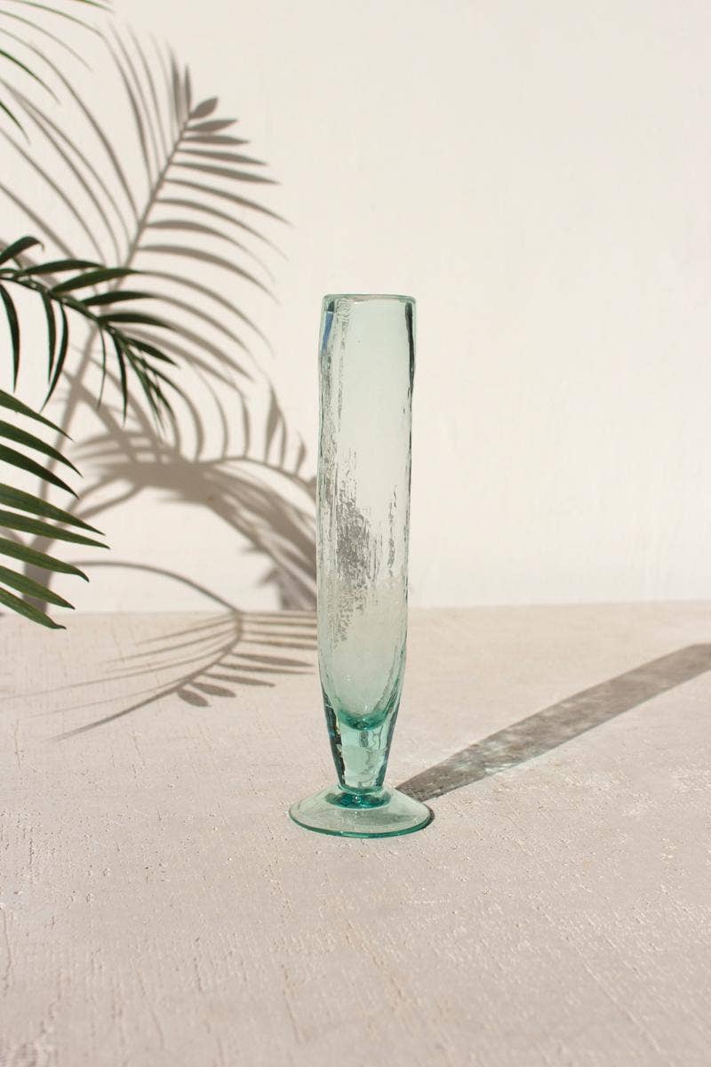 TALL RECYCLED CHAMPAGNE FLUTE - Trouvaille Imports