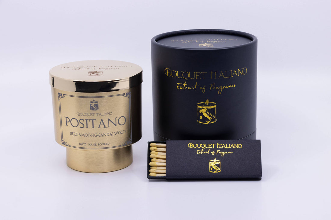 Positano Luxury Scented Candle – Italian-Inspired - Trouvaille Imports