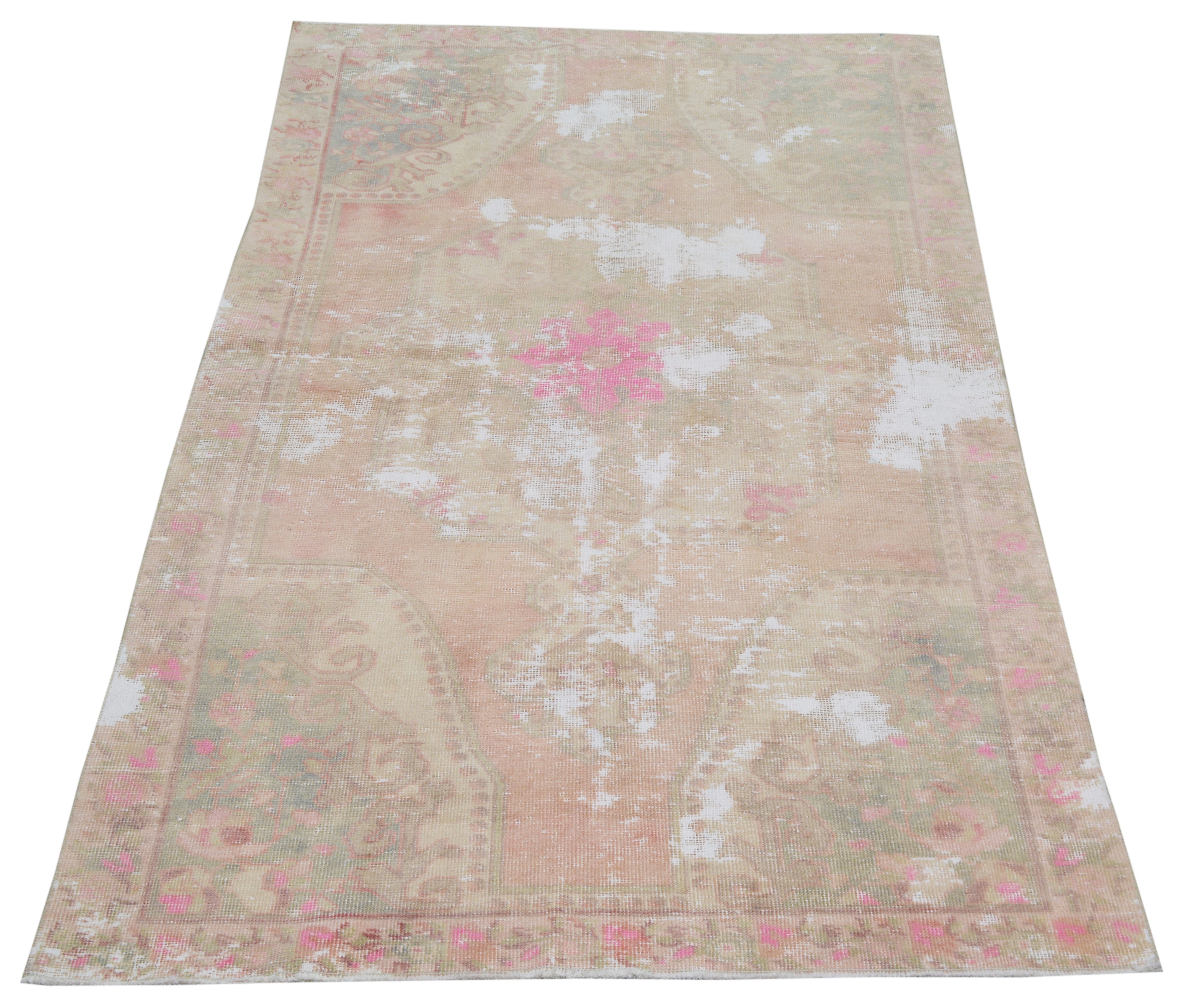 Turkish Rug – 4 ft 4” x 7 ft 7” - Trouvaille Imports