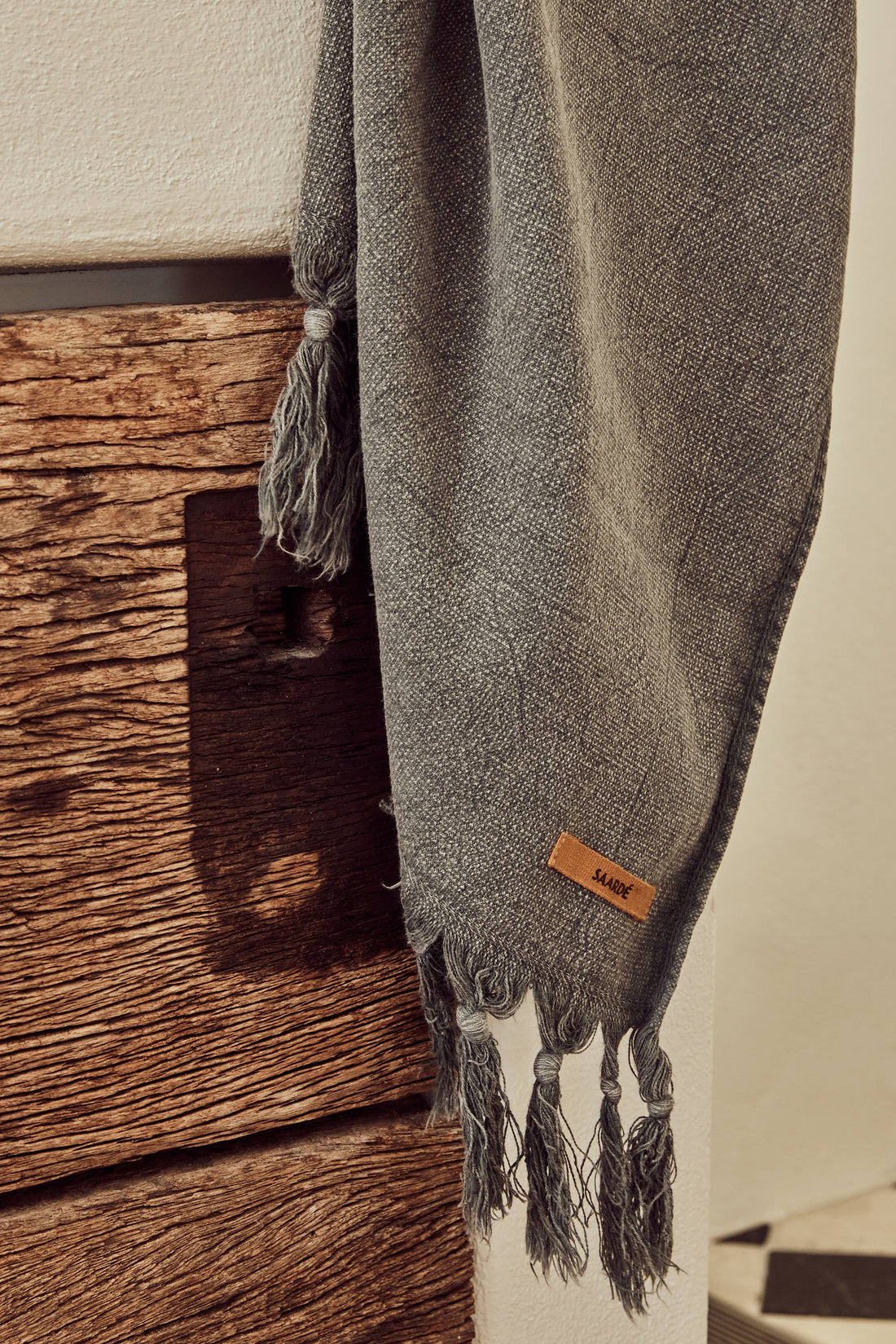 Vintage Wash Towel Collection | Charcoal - Trouvaille Imports