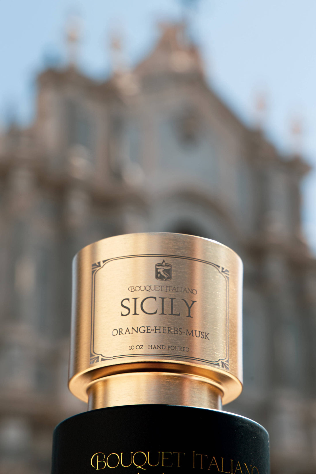 Sicily Luxury Scented Candle – Citrus & Mediterranean Herbs - Trouvaille Imports