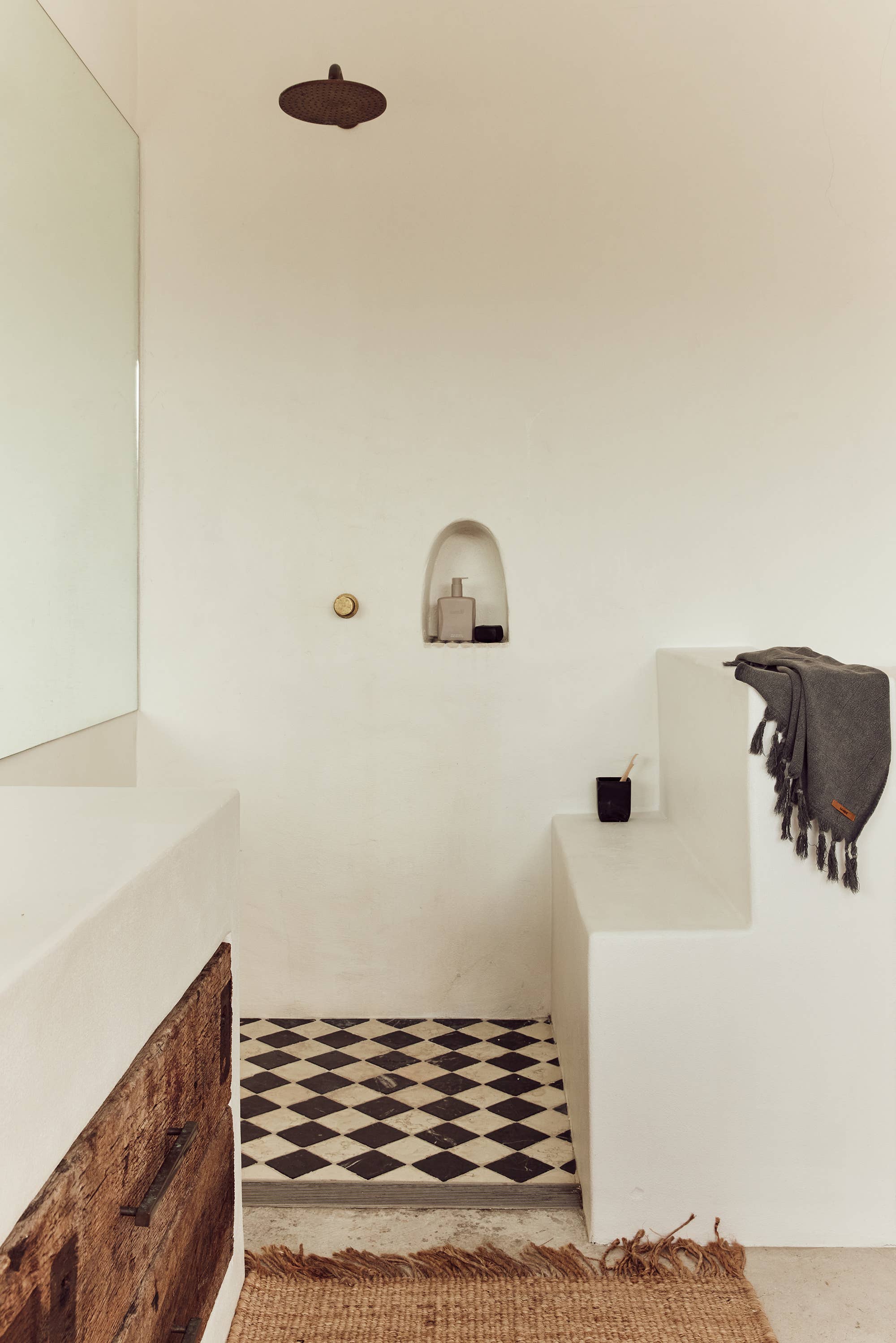 Vintage Wash Towel Collection | Charcoal - Trouvaille Imports
