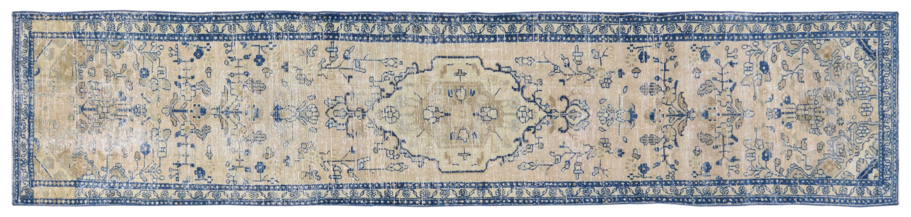 Turkish Rug – 2 ft 7” x 12 ft 7” - Trouvaille Imports