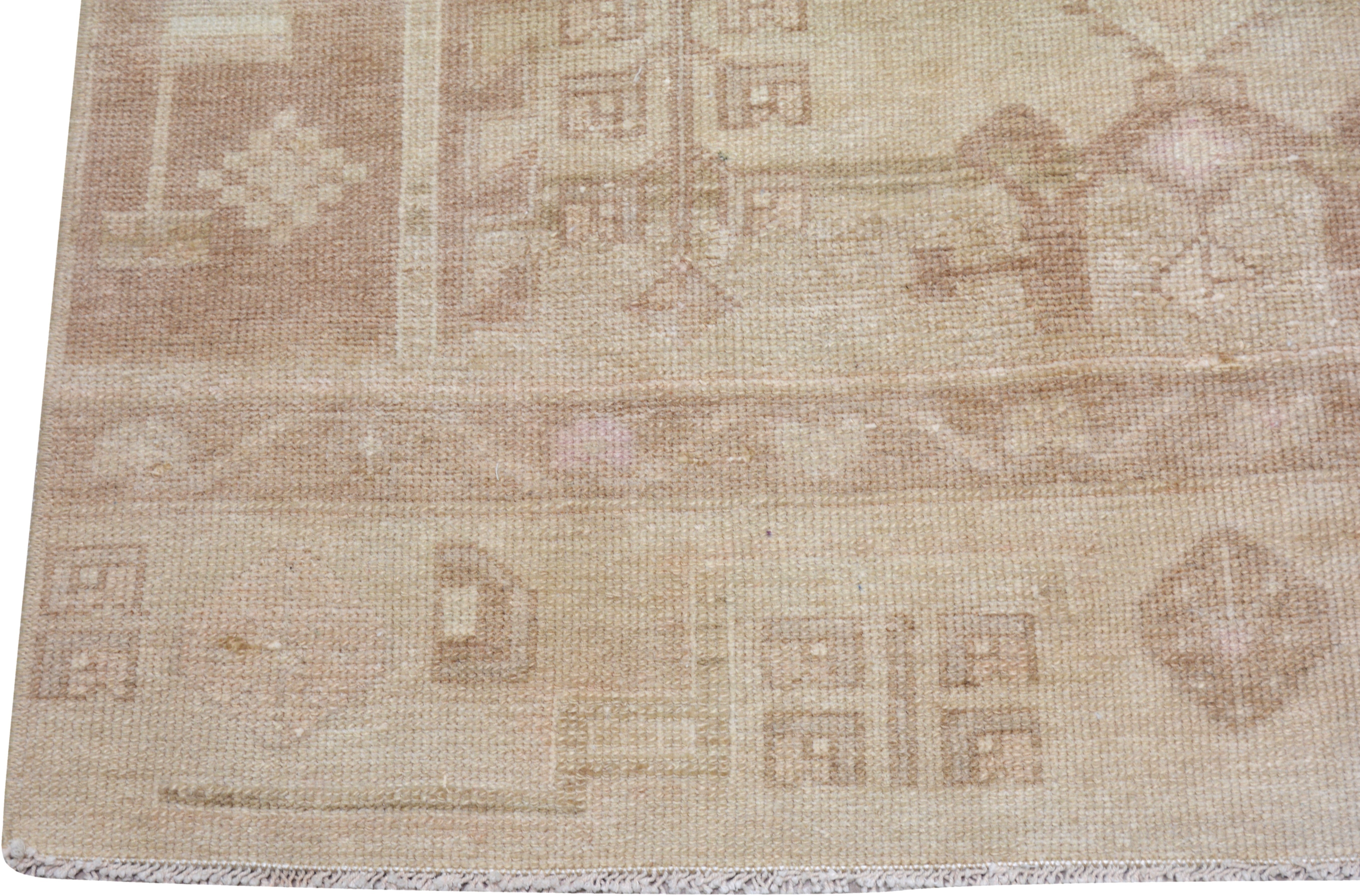 Turkish Rug – 3 ft 1” x 9 ft 7” - Trouvaille Imports