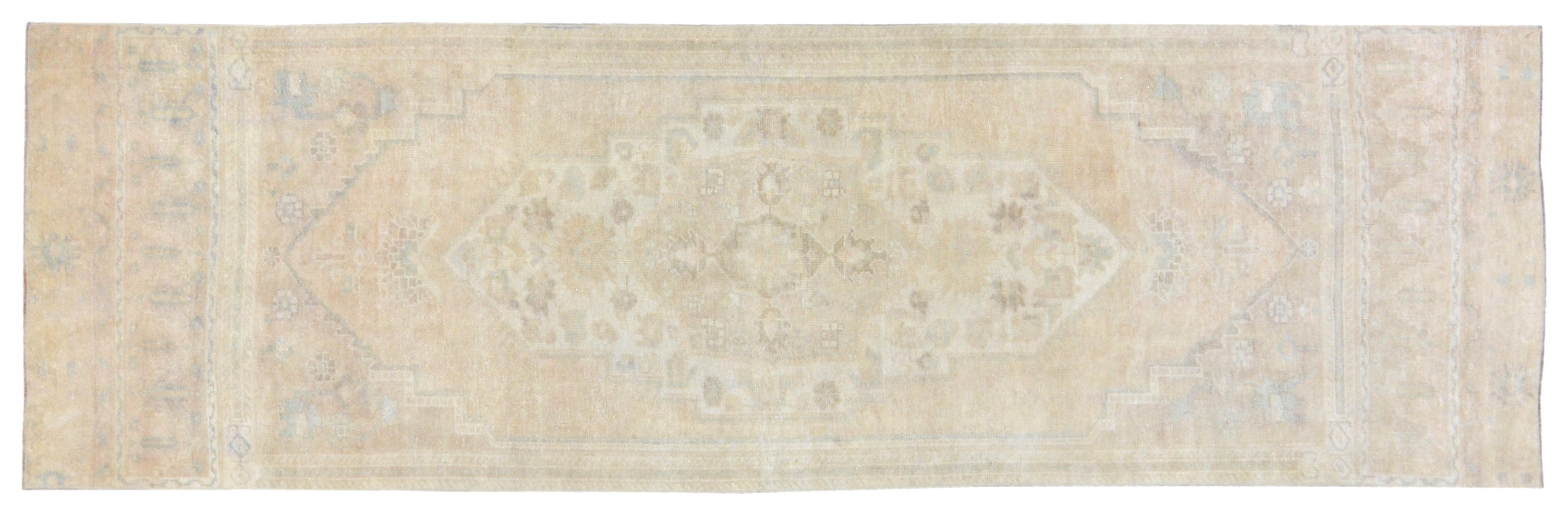 Turkish Rug – 3 ft 2” x 10 ft 8” - Trouvaille Imports