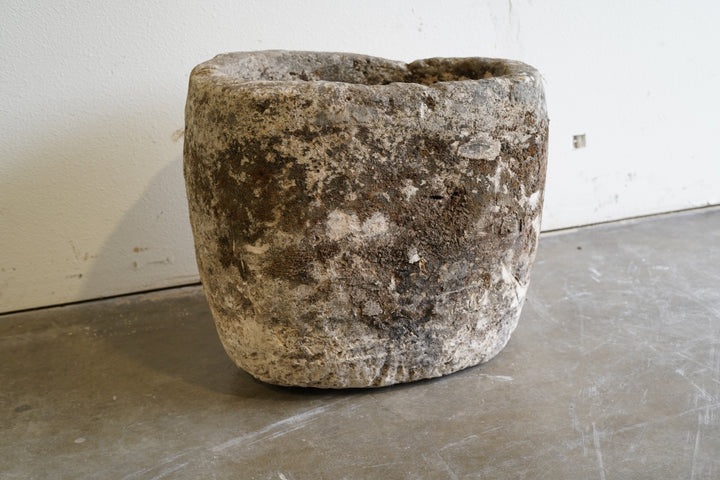 Antique Limestone Planter