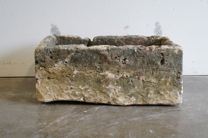 Antique Limestone Trough&nbsp;

Hand-Carved, Authentic Limestone

Dimensions: 29" L x 16" W x 13" H