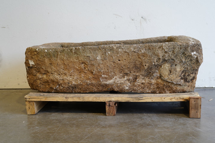 Antique Limestone

hand-carved, authentic limestone trough
any limestone can be converted into a fountain or fire pit
44" L x 22" W x 14" H