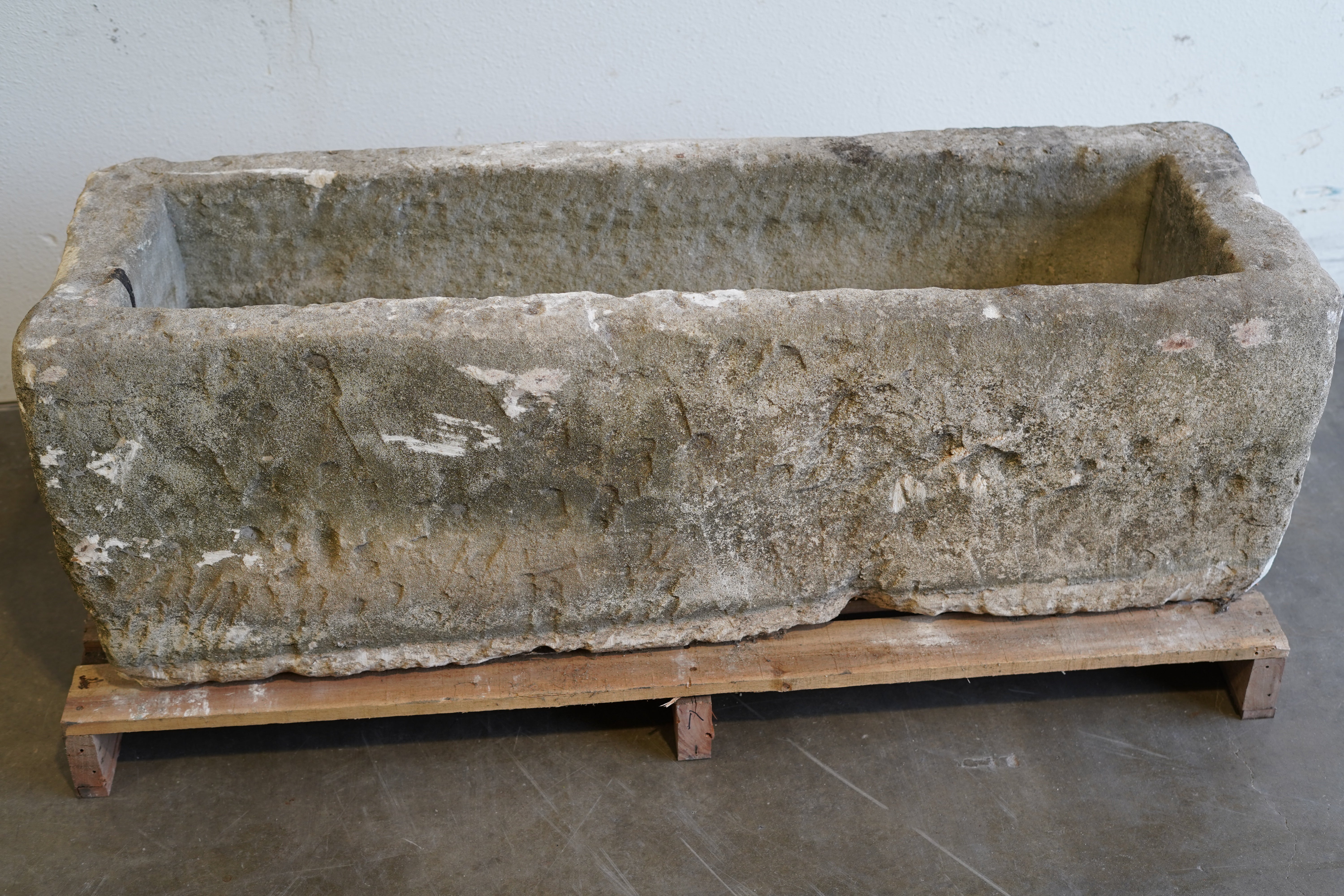extra long limestone trough