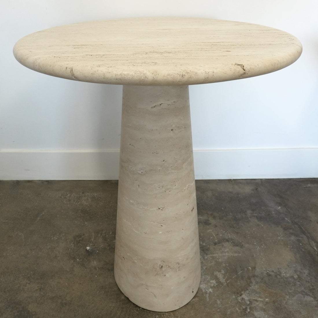Bespoke Travertine Table - Trouvaille Imports