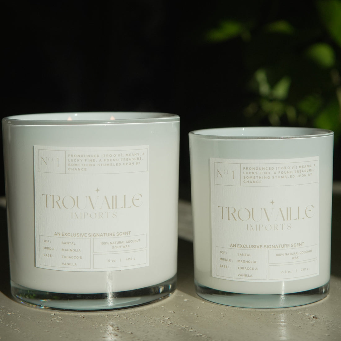 Trouvaille Signature Scented Luxury Candle - Trouvaille Imports