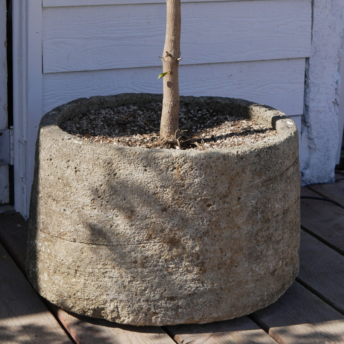 Antique Limestone Planter - Trouvaille Imports