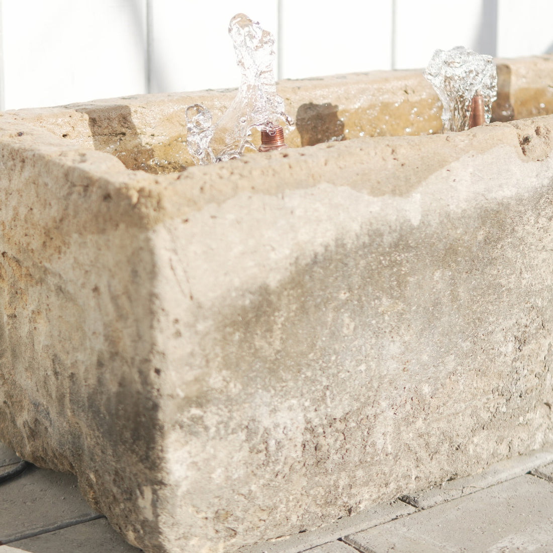 Antique Limestone Fountain - Trouvaille Imports