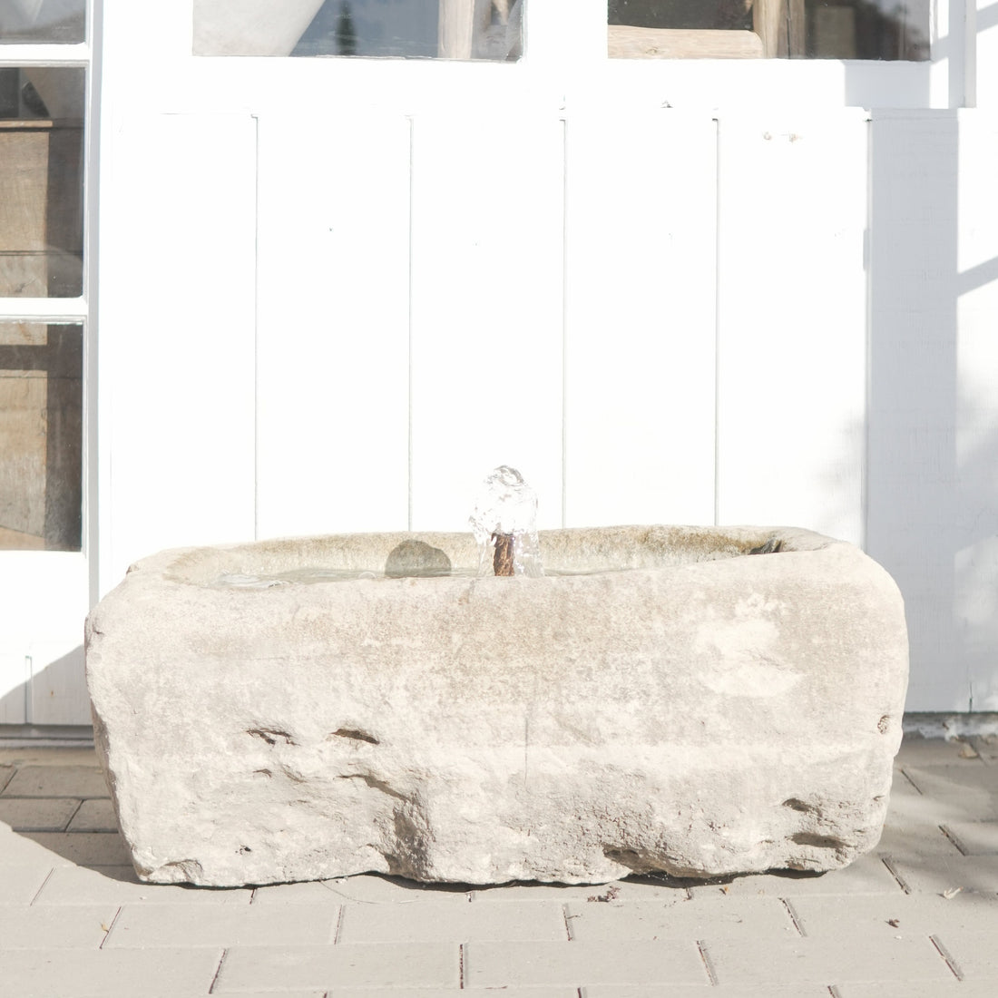 Antique Limestone Fountain - Trouvaille Imports