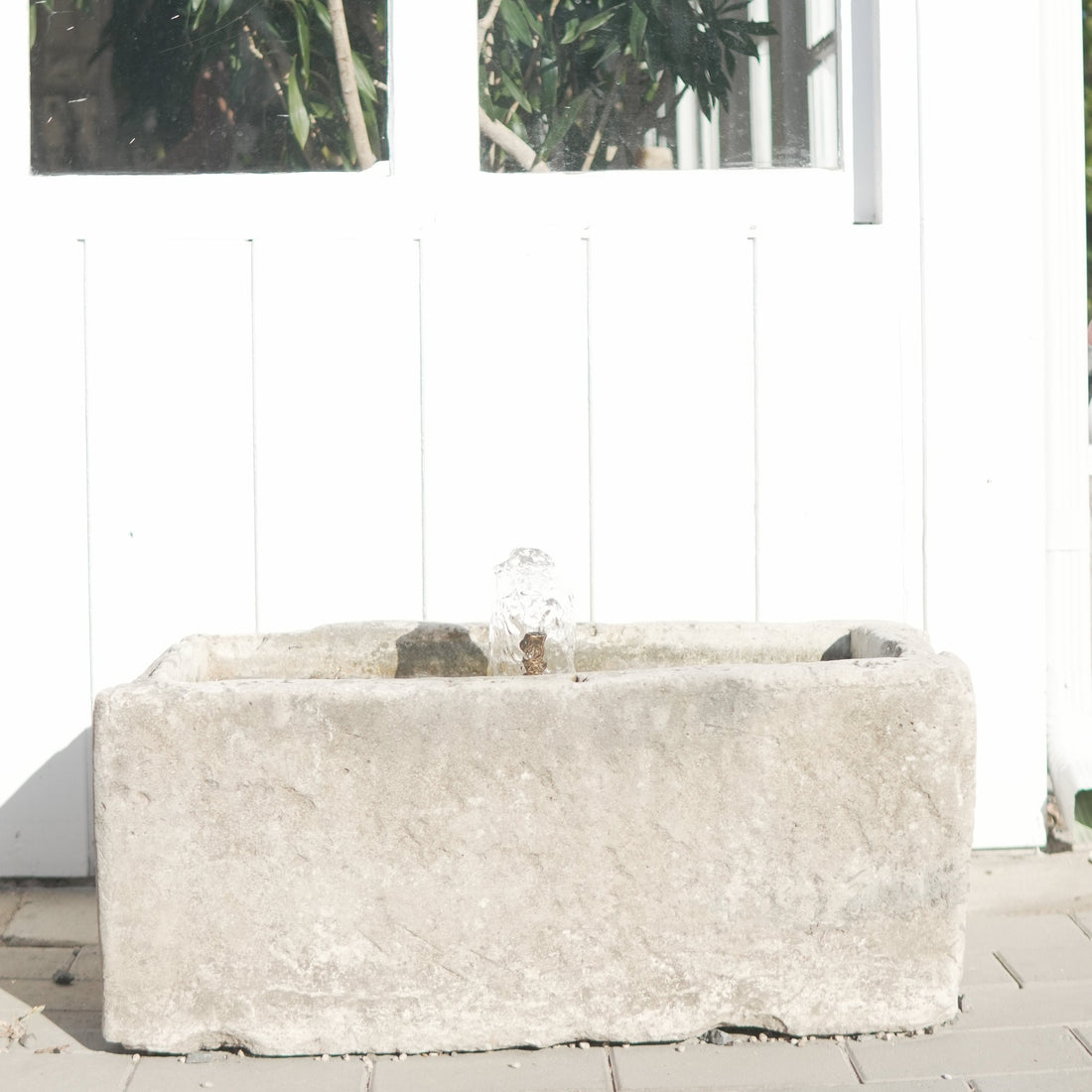 Antique Limestone Fountain - Trouvaille Imports