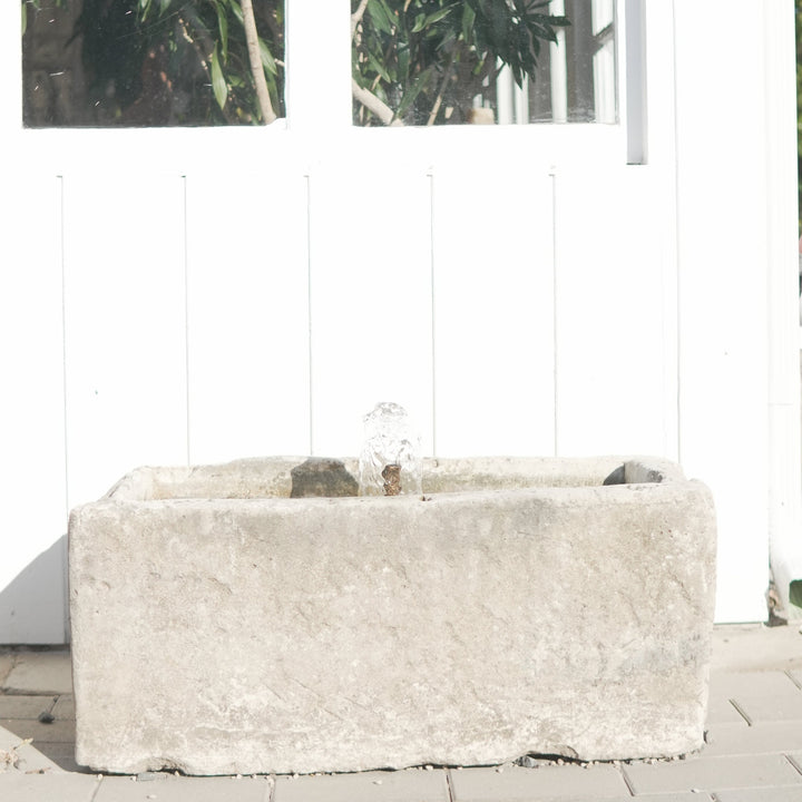 Antique Limestone Fountain - Trouvaille Imports