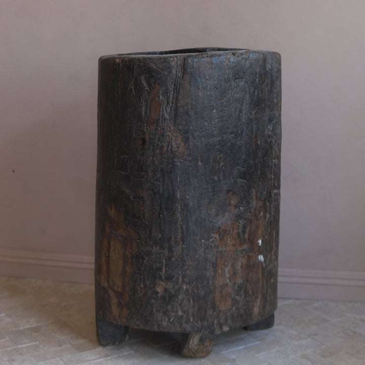 Antique Nagaland Wood Planter