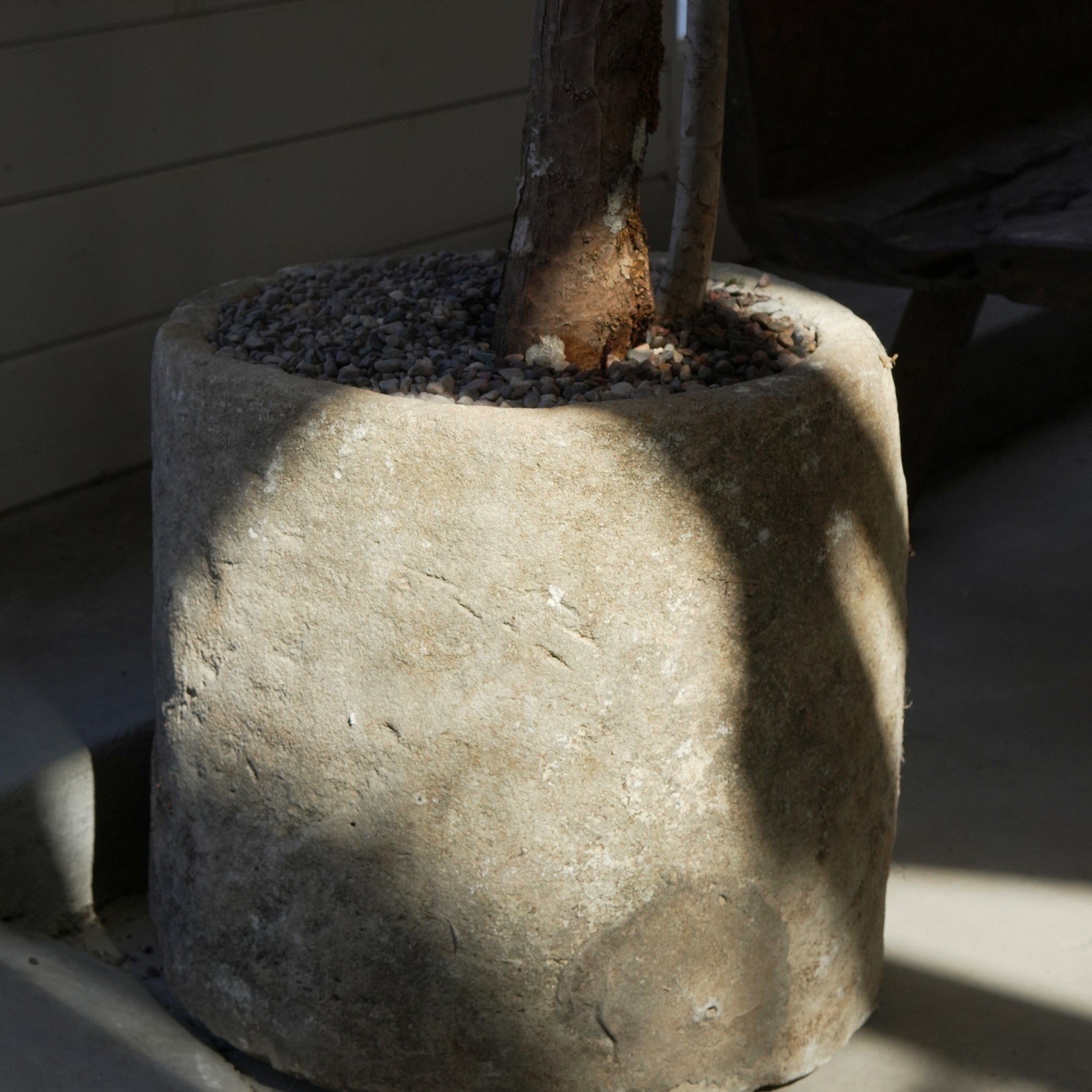 Antique Limestone Planter - Trouvaille Imports