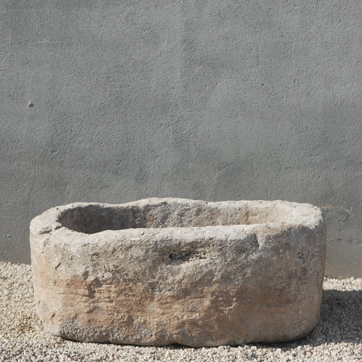 Vintage Limestone Trough - 33 Length x 28 Width x 14 Height