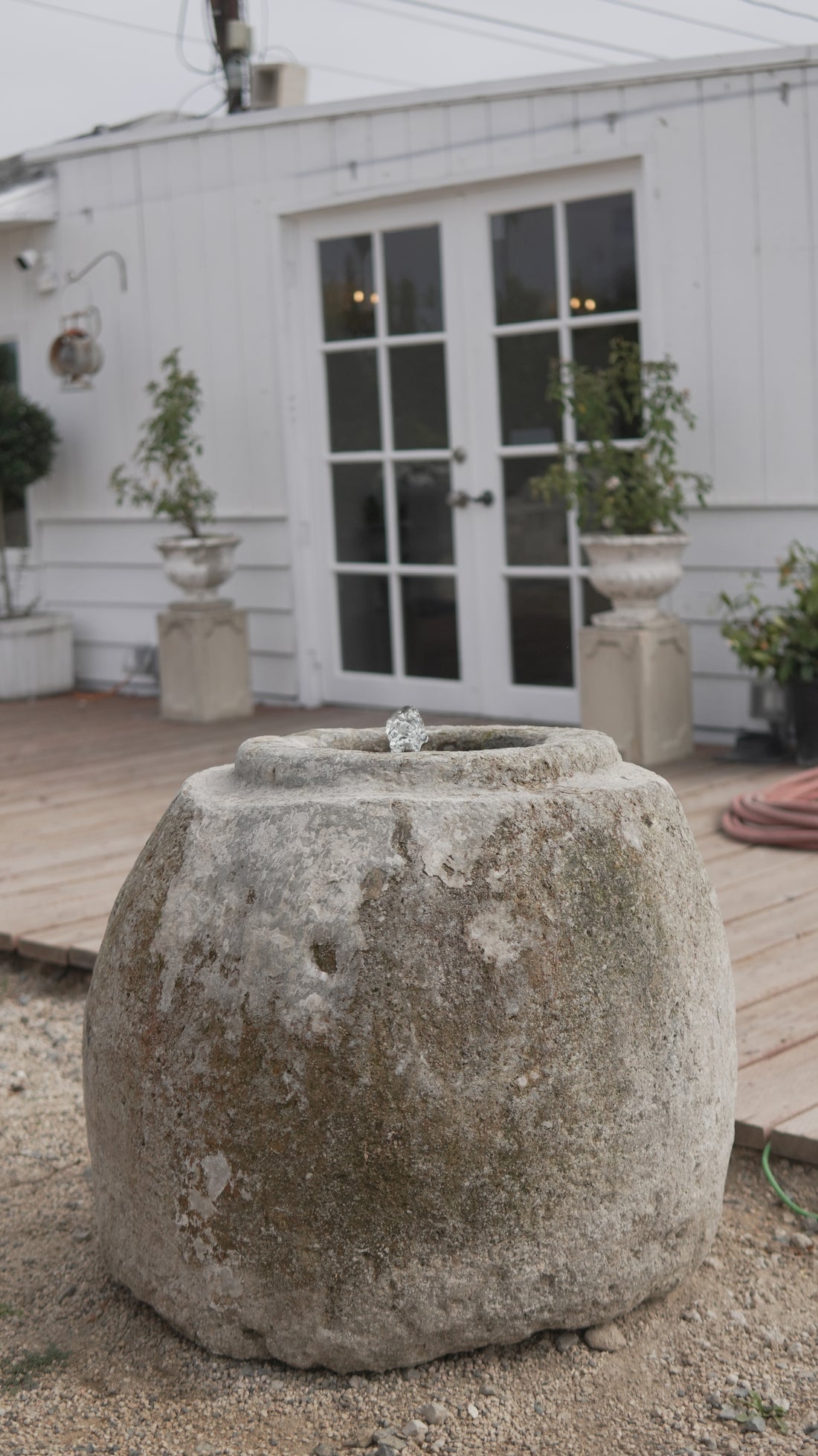 Antique Limestone Fountain