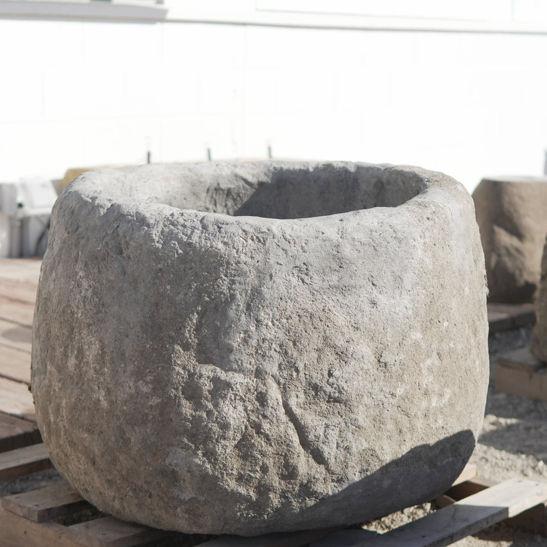 Vintage Limestone Trough - Trouvaille Imports
