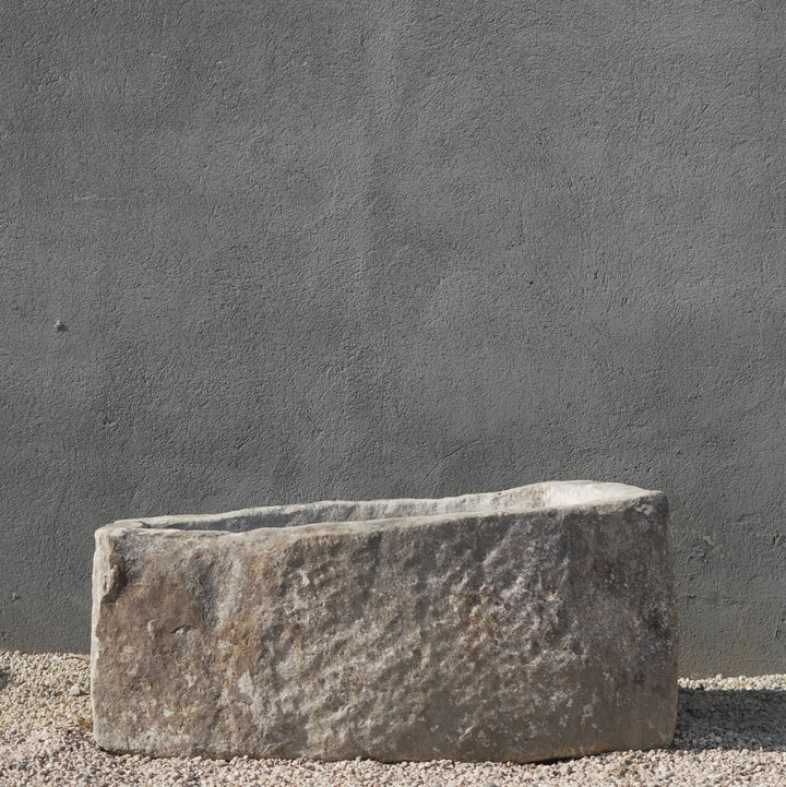 Vintage Limestone Rectangle - 32 Length x 24 Width x 14 Height