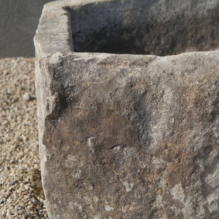 Vintage Limestone Rectangle - 32 Length x 24 Width x 14 Height