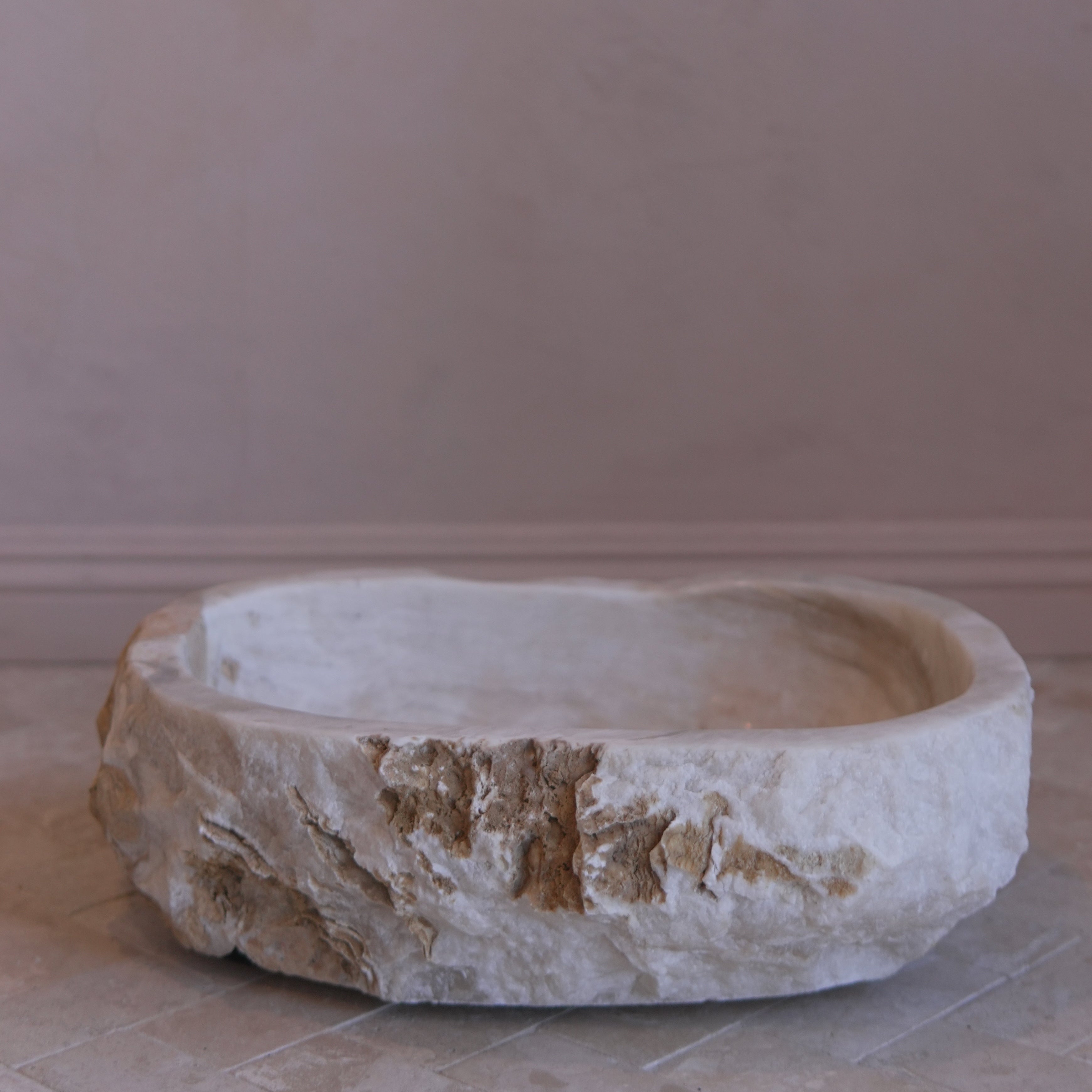 Hand Carved Onyx Stone Sink