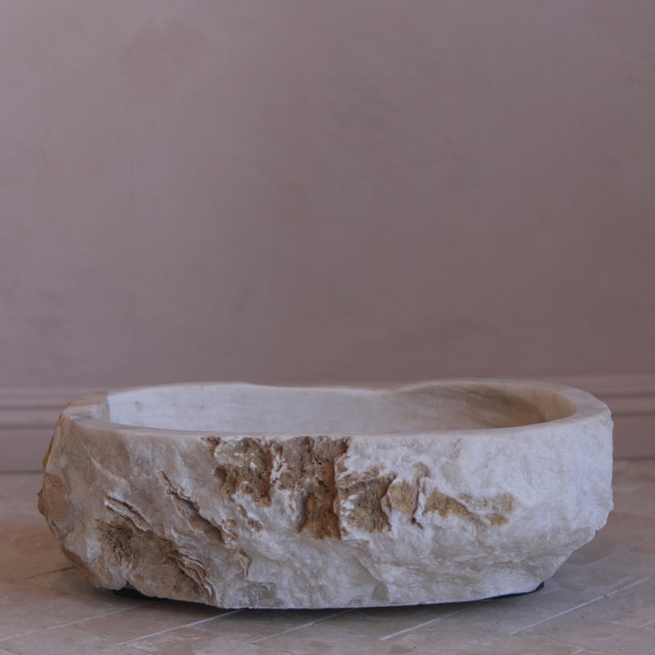 Hand Carved Onyx Stone Sink