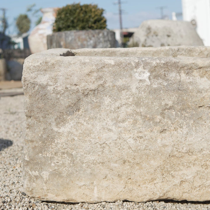 Vintage Limestone Rectangle - Trouvaille Imports