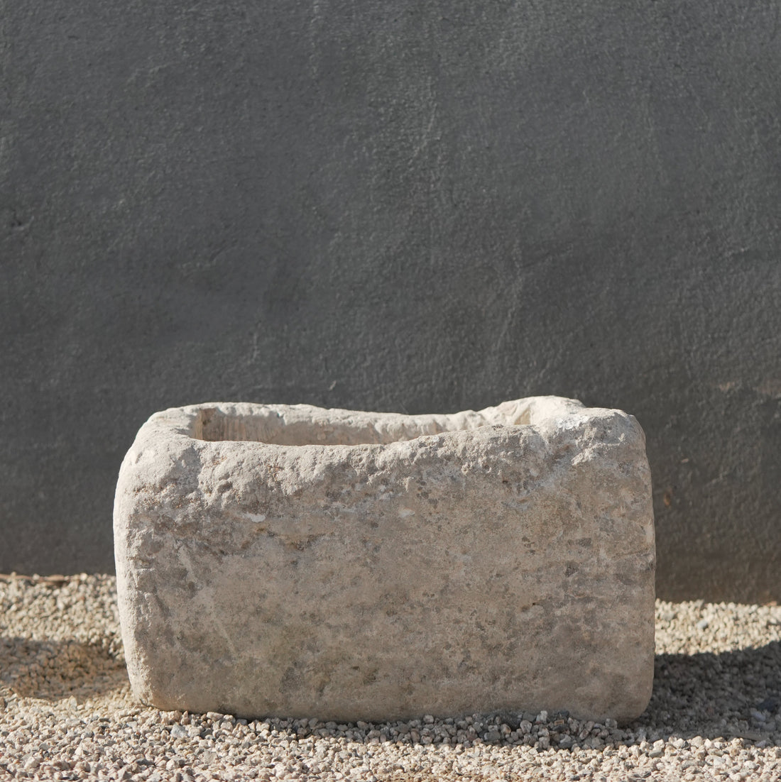 Vintage Limestone Rectangle (17 × 17 × 11 in)