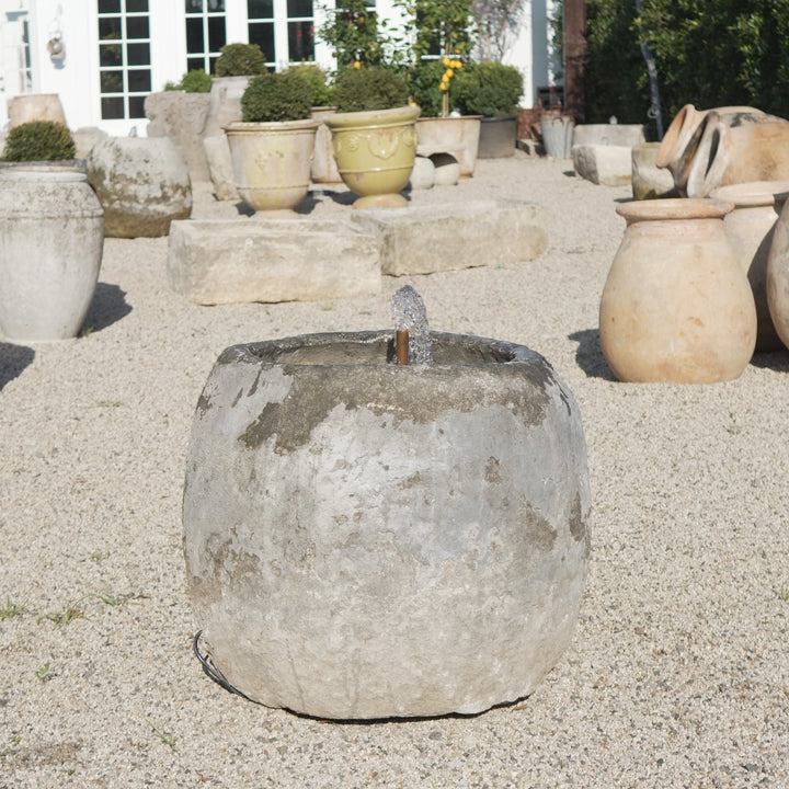 Vintage Limestone Fountain - Trouvaille Imports