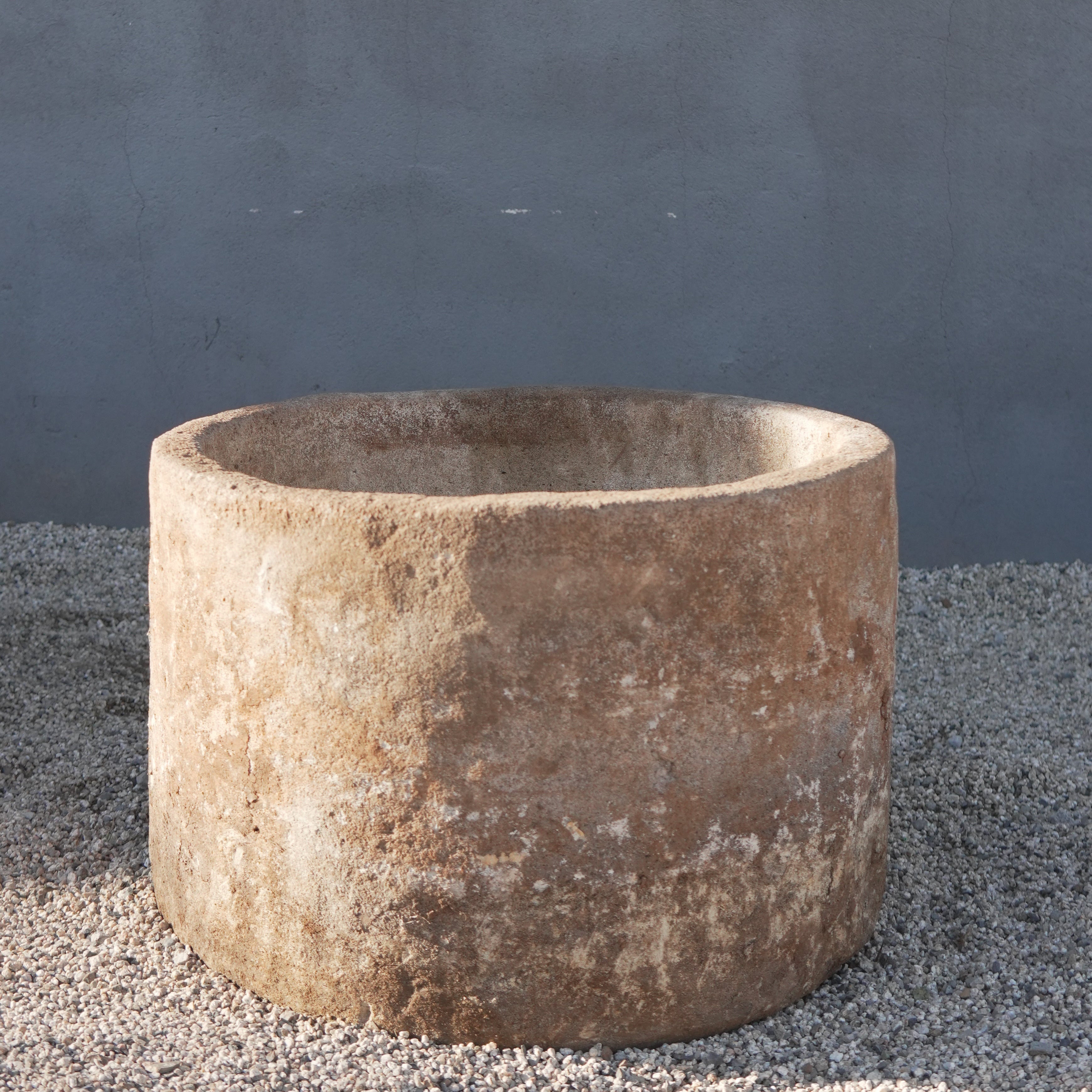 Vintage Limestone Round Trough - Trouvaille Imports