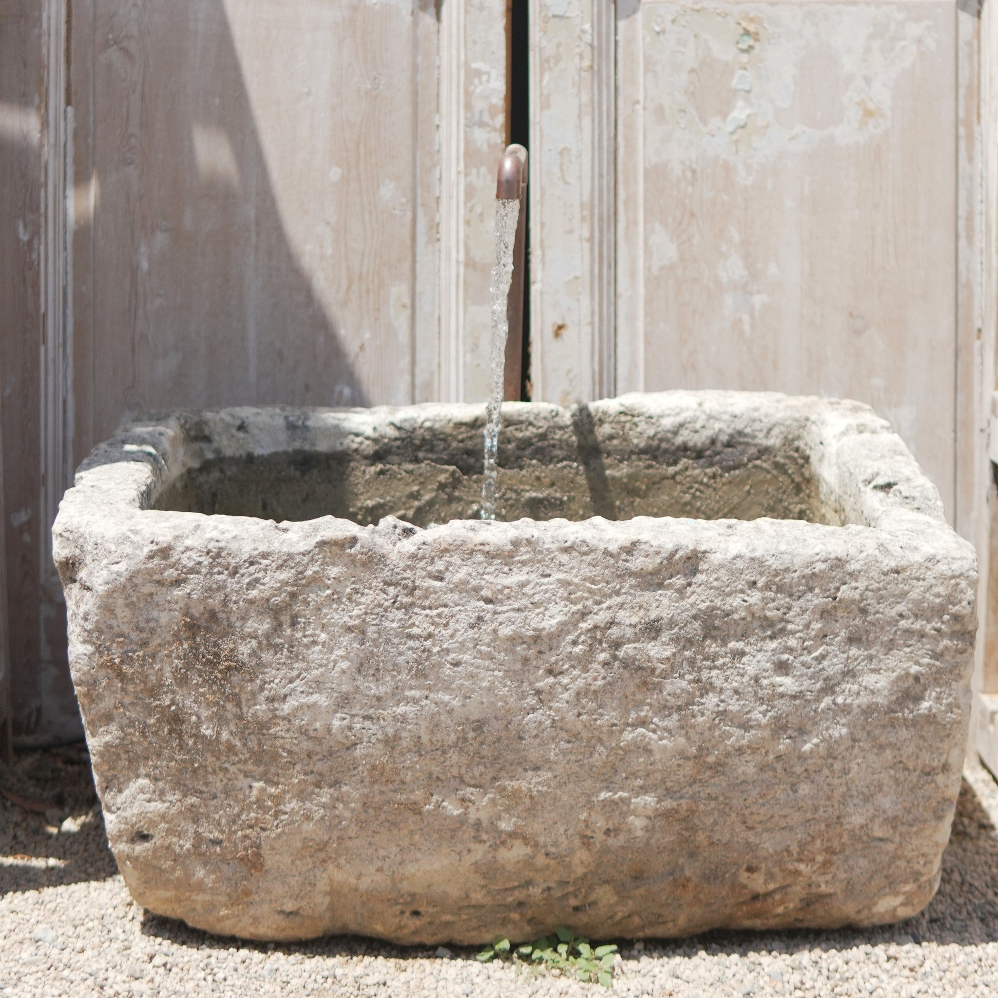Antique Limestone Fountain - Trouvaille Imports