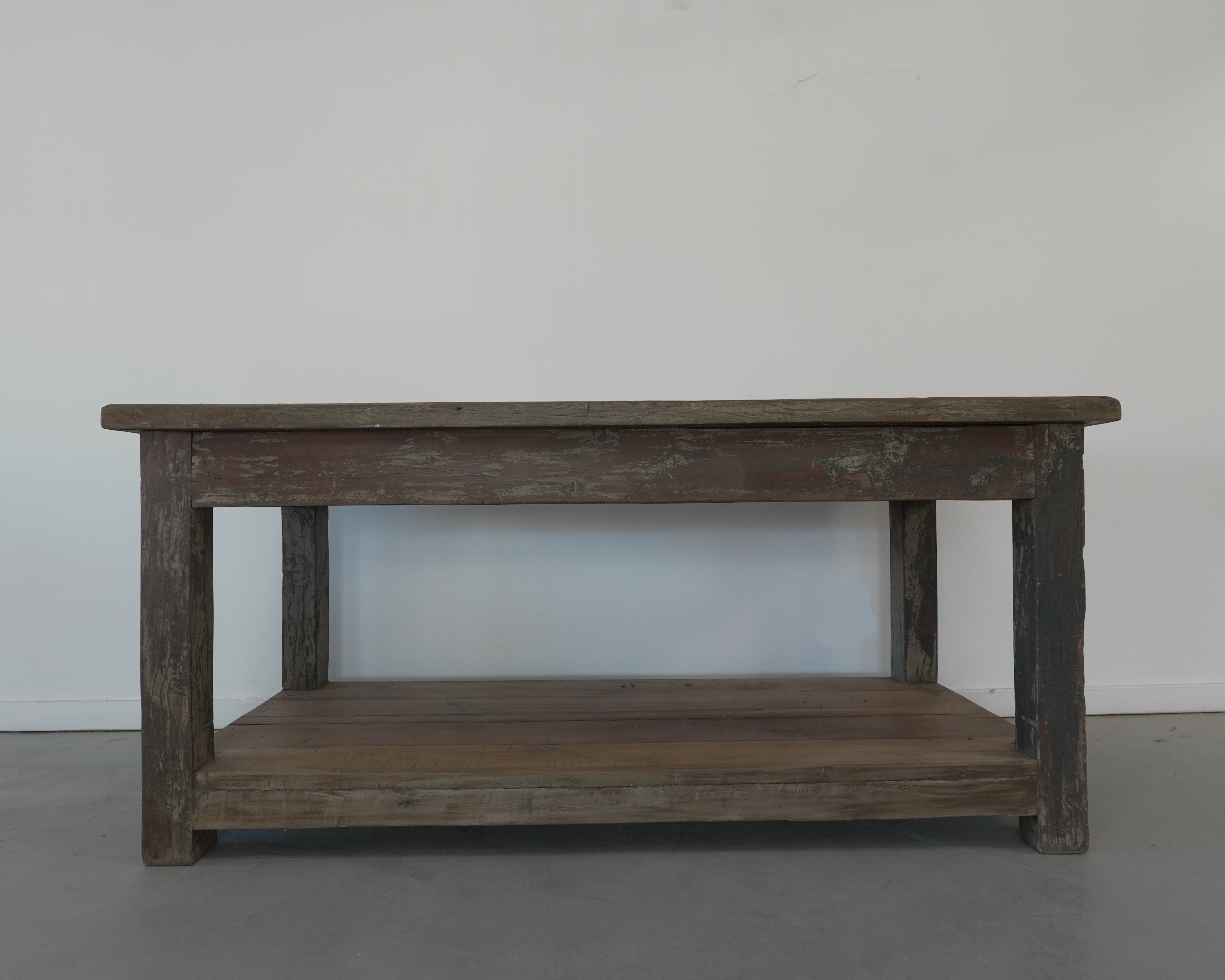 1900's Dutch Drapers Table - Trouvaille Imports