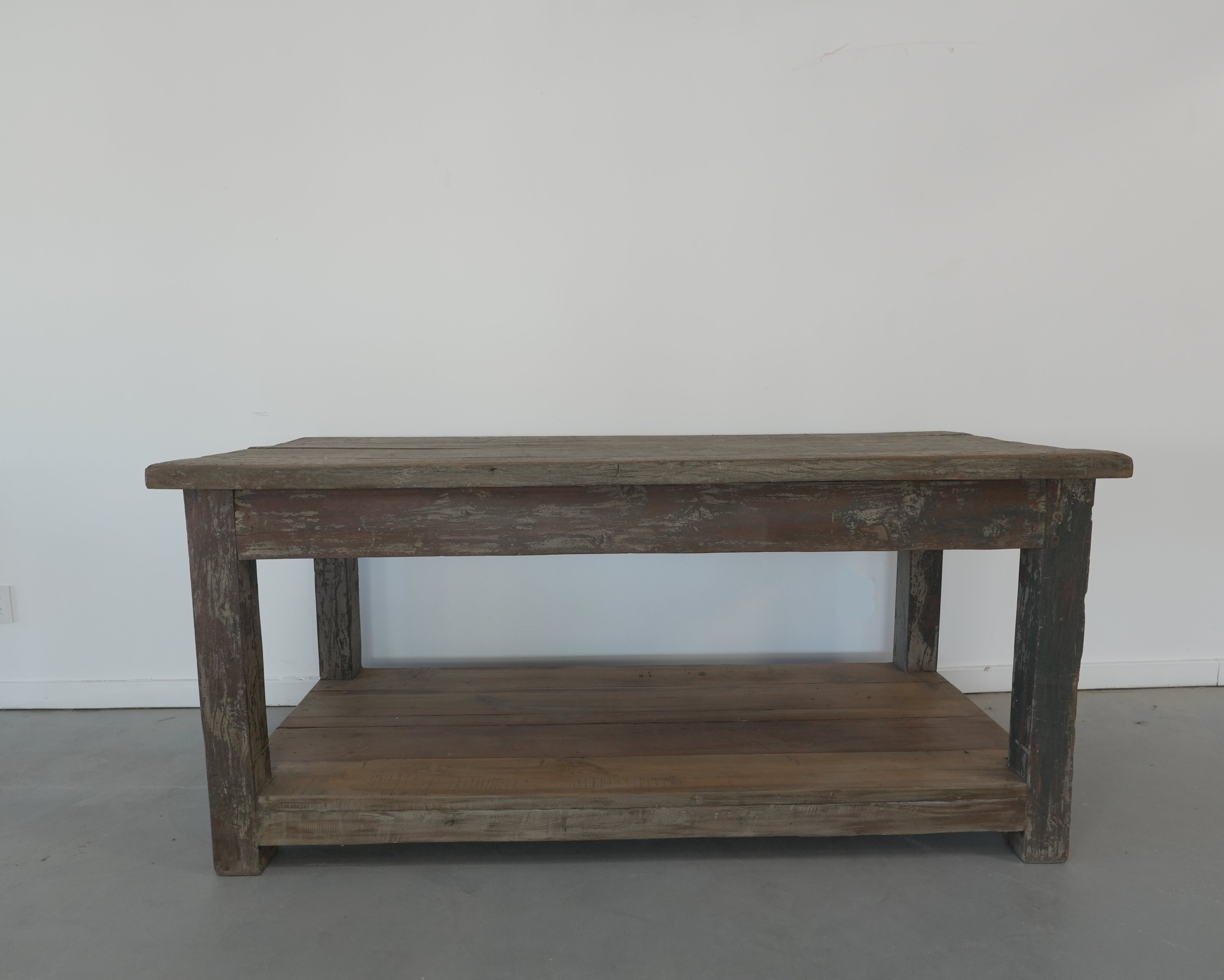 1900's Dutch Drapers Table - Trouvaille Imports