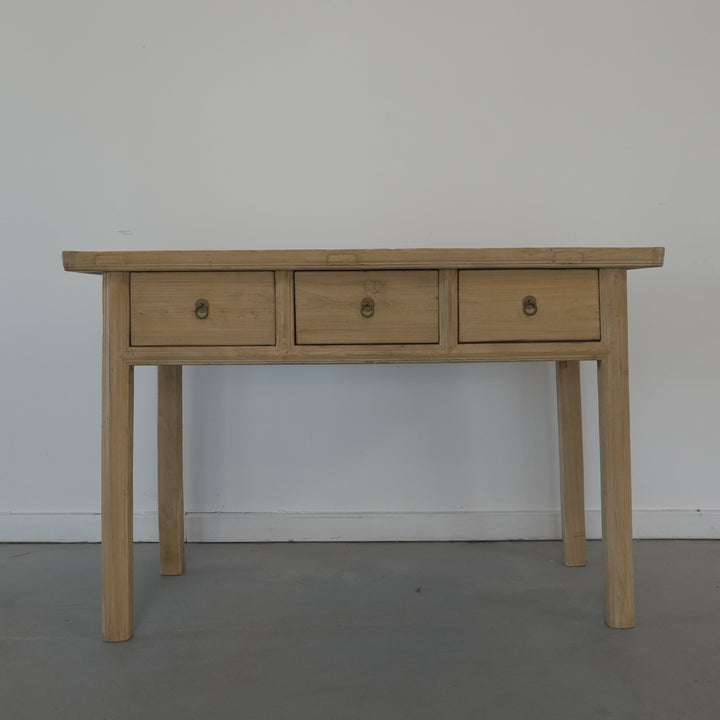 Vintage Antique Wooden Console Table - Trouvaille Imports