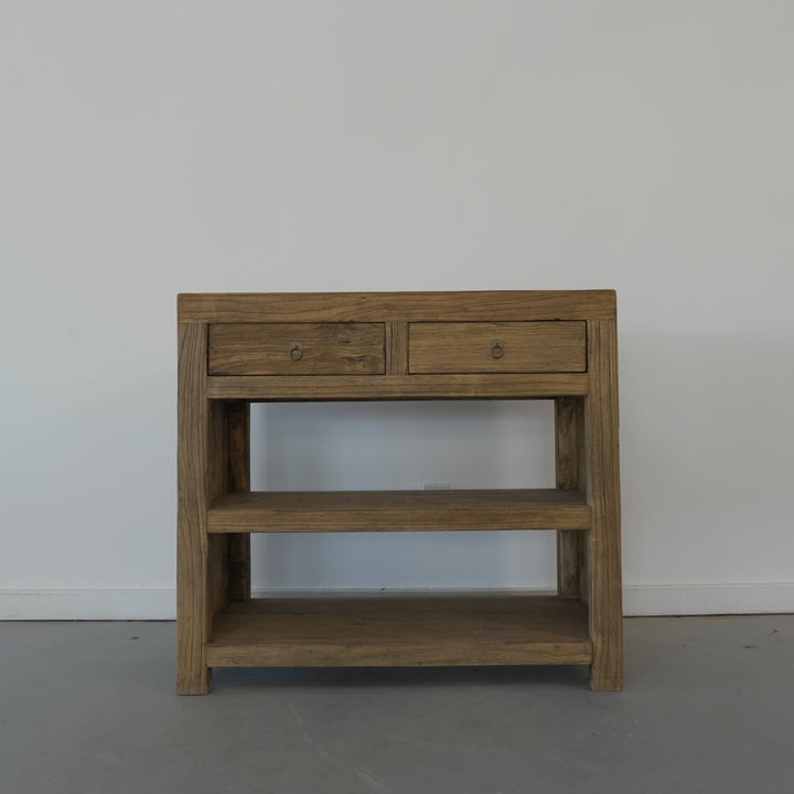 Elm Wood Side Board - Trouvaille Imports