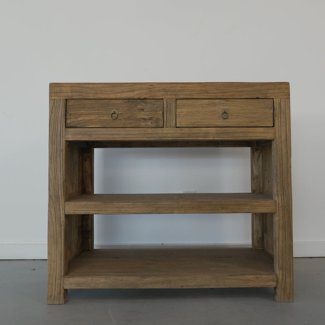 Elm Wood Side Board - Trouvaille Imports