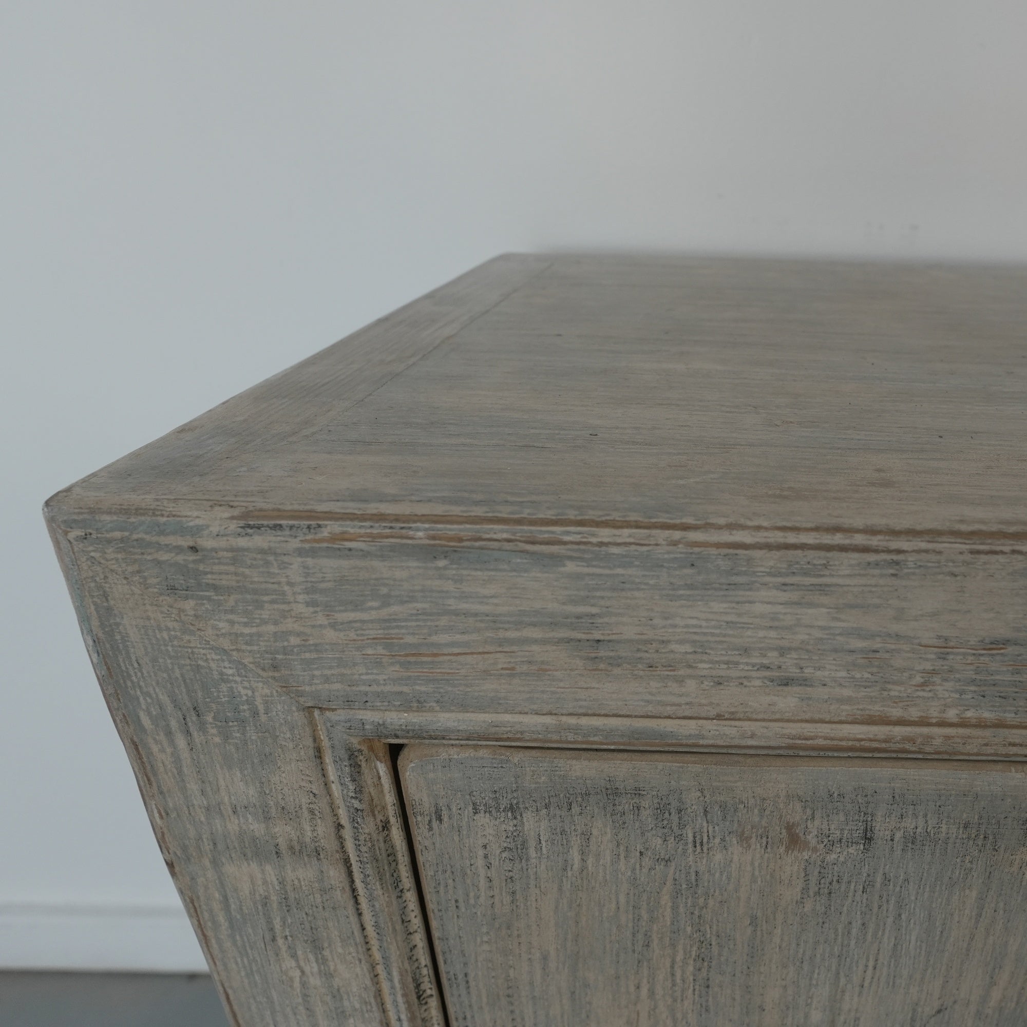 Elm Wood 2 Door Cabinet