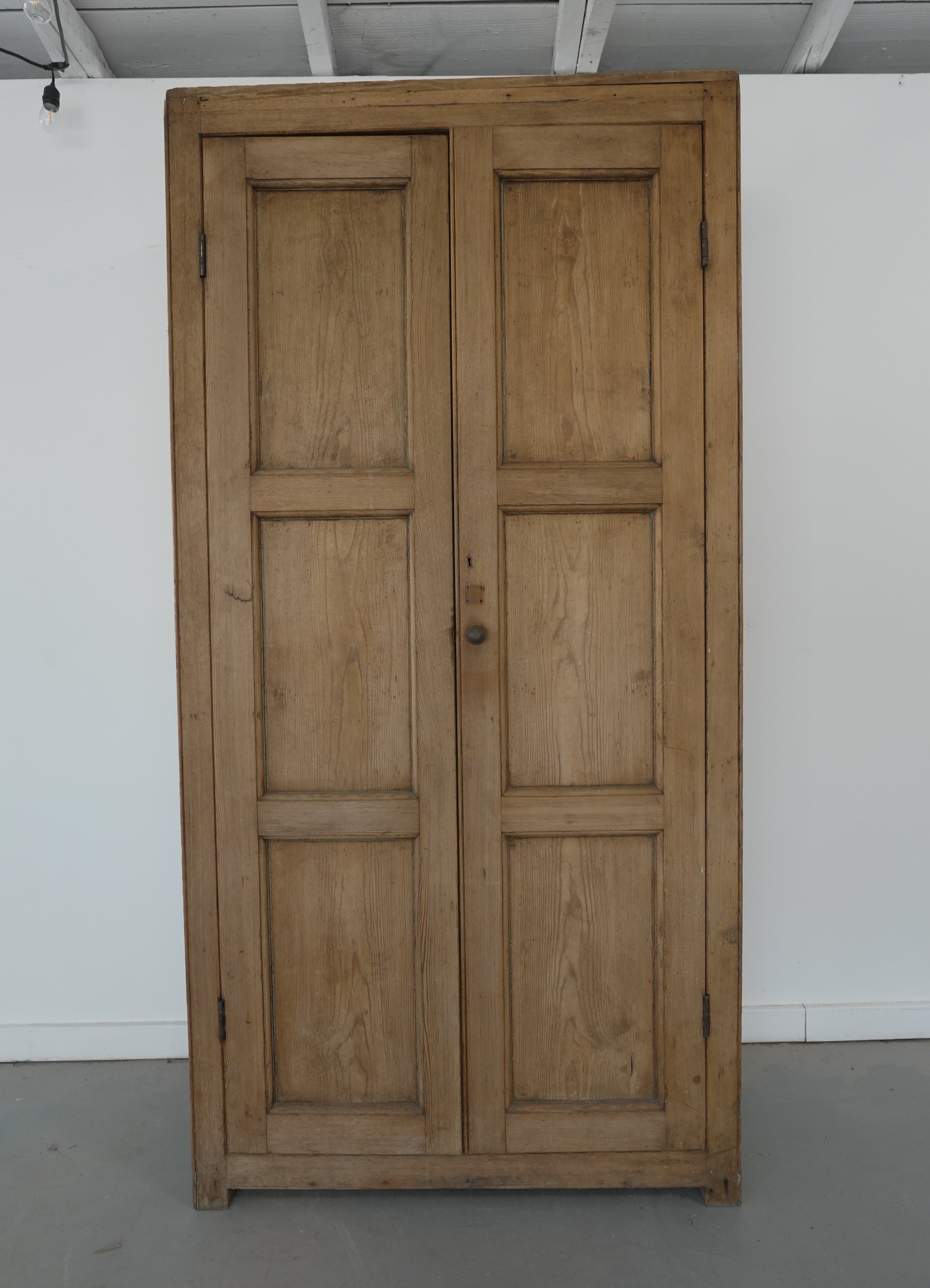 Circa 1820 Victorian English School Cupboard - Trouvaille Imports