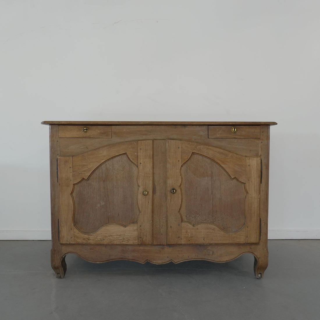 Circa 1870 Victorian French Wood Chateau Sideboard