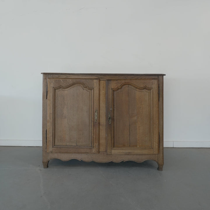 Circa 1920 French Victorian Cabinet With Key