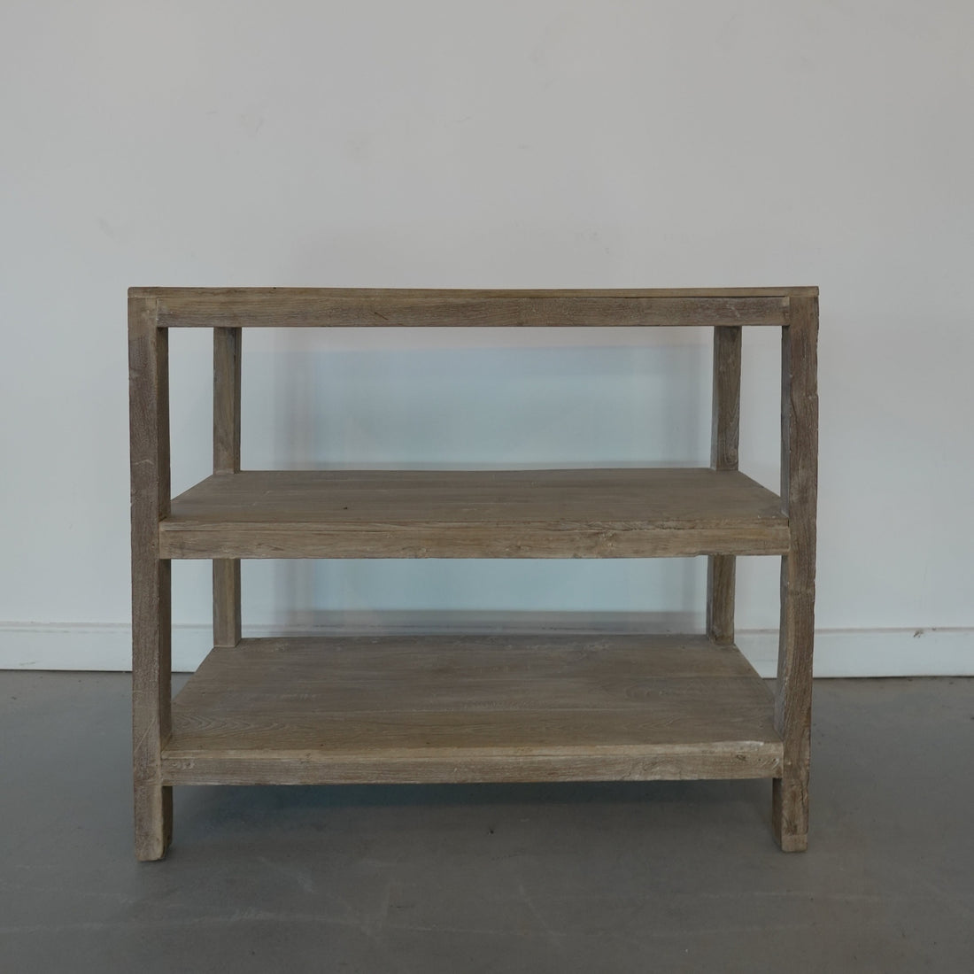 Teak Wood 3 Tier Shelf