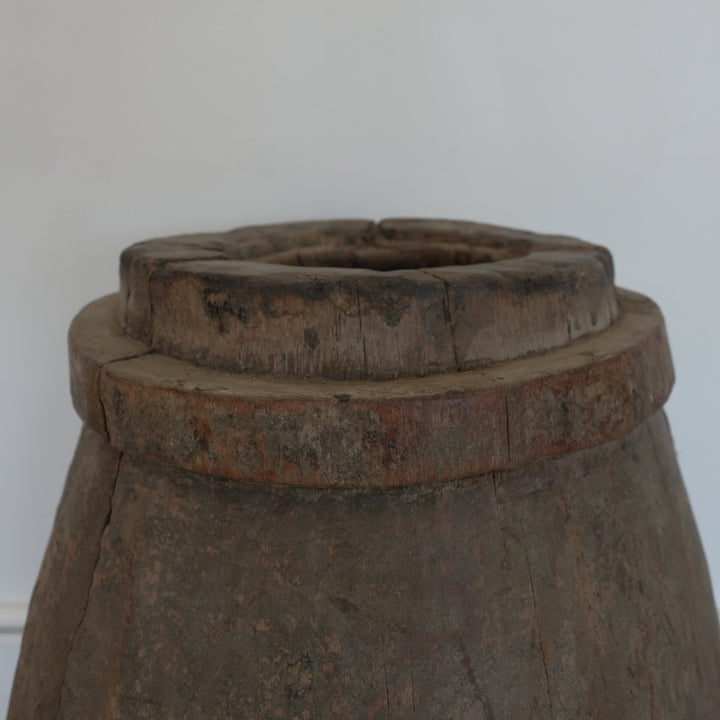 Vintage Indian Honey Pot - Trouvaille Imports