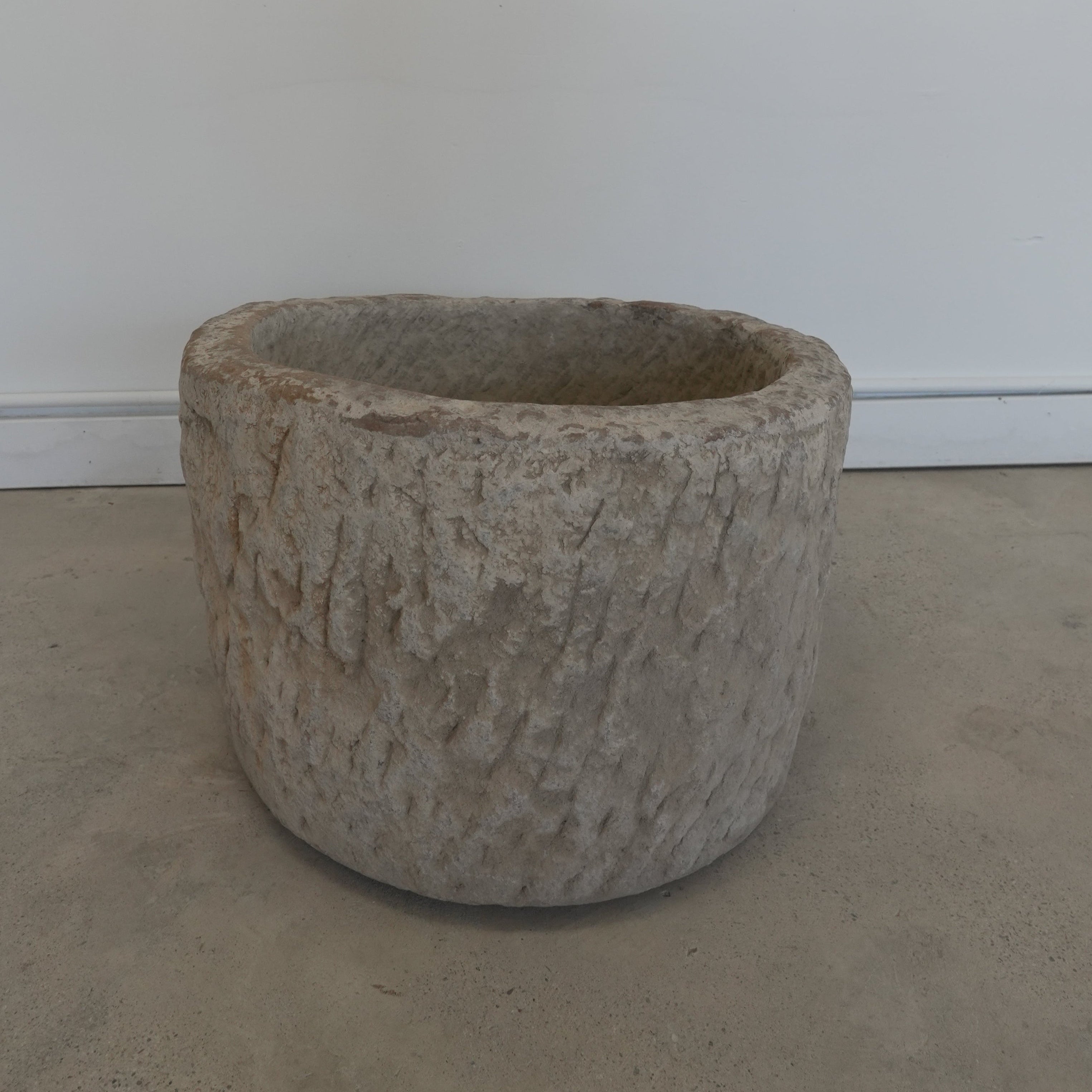 Vintage Sandstone Pot (SOLD) - Trouvaille Imports