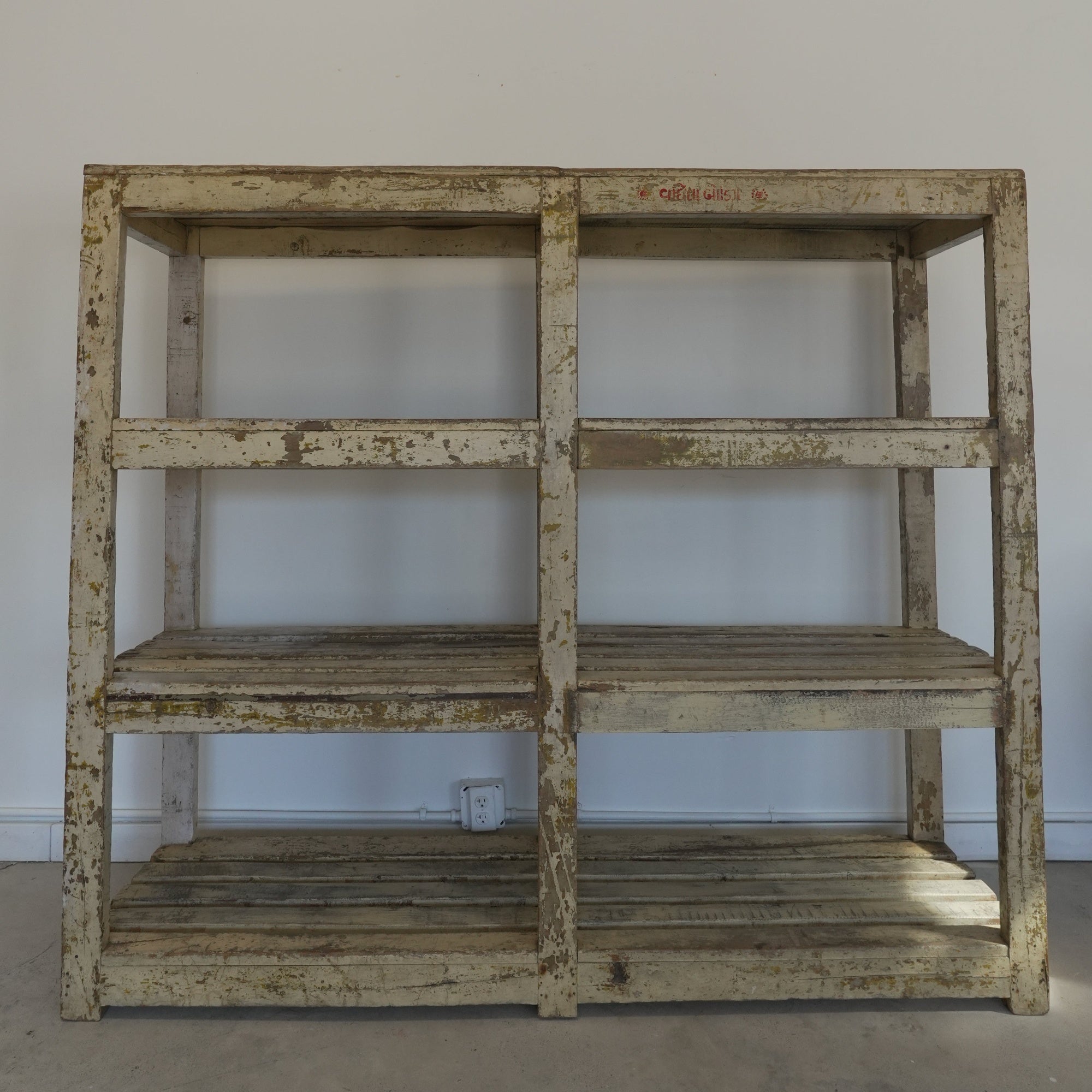 Vintage Antique Display Shelf